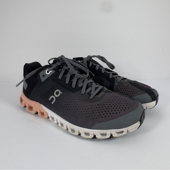 On Running Shoes - On Running Cloudflow Road-Running Shoes Rock/Rose Women’s size 7